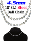 Large Ball Chain Necklaces