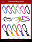 Premium Carabiner Keychains With Fashion Color Selections CB-3060/Per-Piece