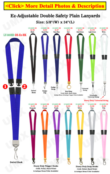 Wrist and side lanyard with breakaway clip - The Defenders