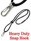 Breakaway ID Lanyard Badge Holders with Heavy Duty Metal Hooks LY-411-HM-670