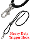 Heavy-Duty, Round Cord Safety Lanyards with Trigger Hooks LY-411-HM-230/Per-Piece