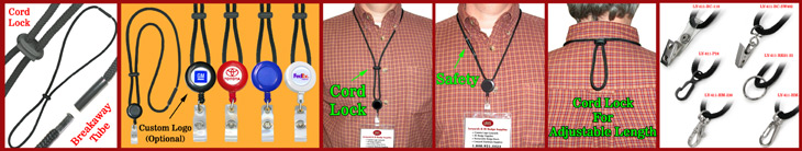 Heavy Duty Safety Lanyards - Adjustable - Flexible & Retractable ID Badge Holder Style