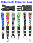 Non-Metal Quick Release Lanyards: With Printed Themes