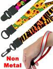 Printed Wrist Lanyards: 5/8" Art Printed Wrist Straps With Non-Metal Hardware