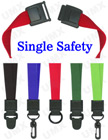 5/8" Security Scan Free Safety Lanyards Make Your Security Scan Safe LY-UL-1S/Per-Piece