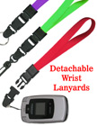 Detachable Wrist Lanyards: 5/8" Plain Color Detachable Wrist Straps