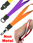 Plastic Wrist Lanyards: 5/8" Non-Metal Wrist Strap Attachment Models