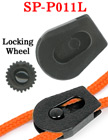 Big Plastic Drawstring Locks: Large Wheel - Tighten String Fasteners - Per Piece