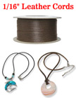 Thin Leather Cord: By The Spool (Roll) / 300 ft - 1/16" (D)