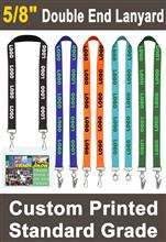 5/8" Custom Printed Event Lanyards With Two Ends LY-058-DA/Per-Piece