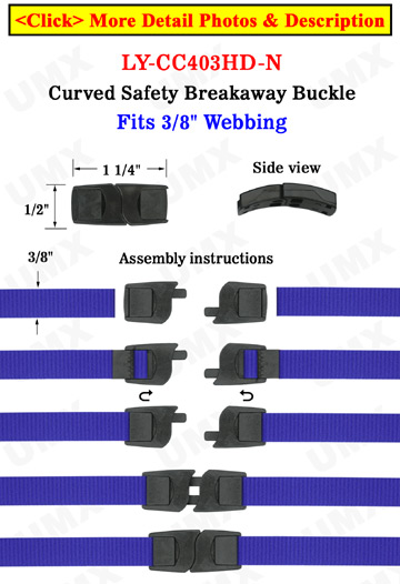 safety breakaway buckle