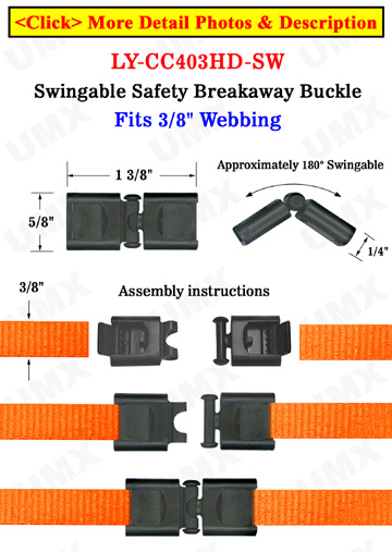 safety breakaway buckle