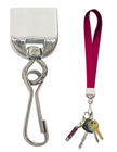 Lanyard J-Hook Connectors: Ez-Adjustable Lanyard Strap Adaptors+Swivel Hooks