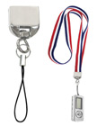 Flash Drive, USB Memory, Cell Phone & Badge Holder Lanyard Adaptors with Universal Strings