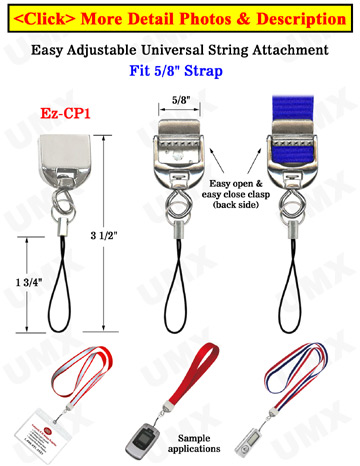 Small Key Ring Lanyard String