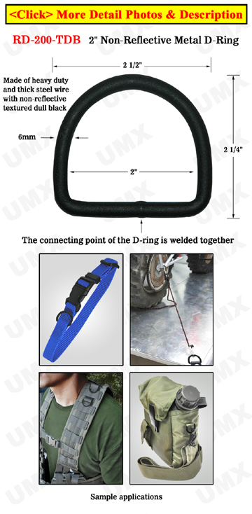 2 Inch Welded Heavy-Duty D-Ring