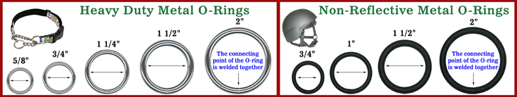 2 Large Size Heavy Duty Metal O Ring : Great For Utility Belt & Heavy  Weight Strap Making 