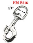 3/4" Heavy-Weight Big Bolt Snap Hooks: For Round Rope