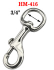 3/4" Large Round Swivel Bolt Snaps: For Round Rope HM-416/Per-Piece