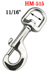 11/16" Large Slide Bar Bolt Snap Hooks: For Round Rope HM-515/Per-Piece