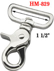 1 1/2" Large Lobster Claw Bolt Snap Hooks: For Big Flat Rope