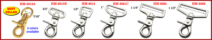 Lobster Claw Bolt Snap Hooks