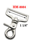 1 1/4" Pentagon Swivel Lobster Clip Bolt Snap Hooks: For Flat Rope