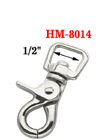 1/2" Square Swivel Lobster Claw Snap Hooks: For Flat Rope