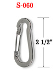 Stainless Steel Bolt Snap Hooks: 2 1/2"