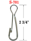 Super Large Spring Hooks: 2 3/4"