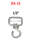 Small, Open-Eye Swivel Head Connector: For 1/2" Straps SA-12/Per-Piece