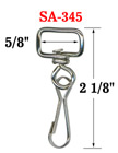 Most Popular Square Eye Swivel Hooks: For 5/8" Straps