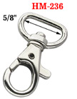 5/8" Flat Strap Trigger Snap Hooks