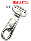 3/4" Finger Slide Easy Bolt Snap Hooks: For Flat Rope HM-A470B/Per-Piece