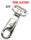 3/4" Finger Slide Easy Bolt Snap Hooks: For Flat Rope