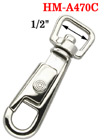 1/2" Square Swivel Finger Slider Bolt Snap Hooks: For Flat Rope HM-A470C/Per-Piece