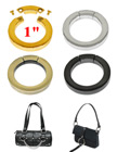 1" Secured Purse Strap Rings: Round O-Rings For Purse Straps, Handbag Straps or Bag Straps