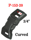 3/4" Curved Side Release Plastic Buckles: For Safety Vest or Clothing