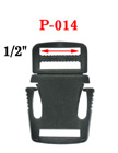 1/2" Shoe Locks, Small Strap Lock Plastic Buckles