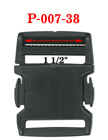 1 1/2" Snap Easy Plastic Buckles with Side Release Latch