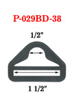 1 1/2" Large Size Double Bars Heavy Duty Plastic Hexagon Rings P-029BD-38/Per-Piece