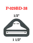 1 1/2" Large Size Double Bars Heavy Duty Plastic Hexagon Rings