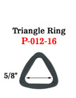 5/8" Small Triangle Plastic Rings