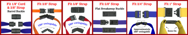 Breakaway 5/8 Inch Buckle Breakaway Clasp Lanyard Supply Breakaway