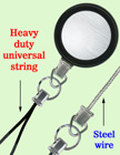 Heavy Duty Steel Cable Wire Retractable Reels Heavy Duty Universal Fastener Strings RT-23S-CP-B/Per-Piece