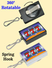 Printed Retractable Reels with Pre-Printed Lucky Number 777