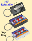 Lucky Retractable Keychains with Pre-Printed Lucky Number 777 RT-51-777-O/Per-Piece