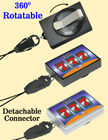 Quick Release Retractable Name Badge Holder with Pre-Printed Lucky Number 777 RT-51-777-CP2/Per-Piece