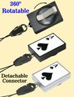 Preprinted Retractable Universal Fasteners: Poker ACE Print RT-51-ACE-CP2/Per-Piece