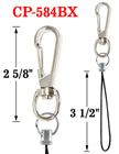 Big Snap Hook With Extra Long Universal String CP-584BX/Per-Piece
